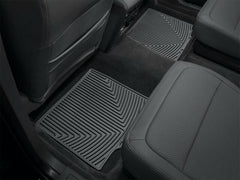 WeatherTech W231 Rear Rubber Mats Black