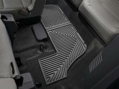 WeatherTech W232 Rear Rubber Mats Black