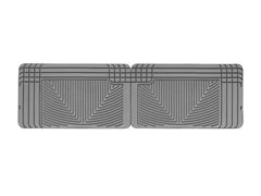 WeatherTech W25GR Rear Rubber Mats Grey