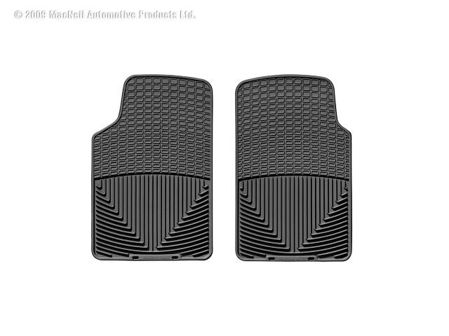 WeatherTech W3 Front Rubber Mats Black