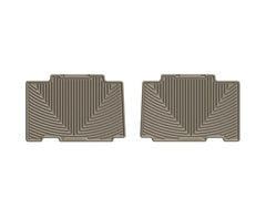 WeatherTech W306TN Rear Rubber Mats Tan