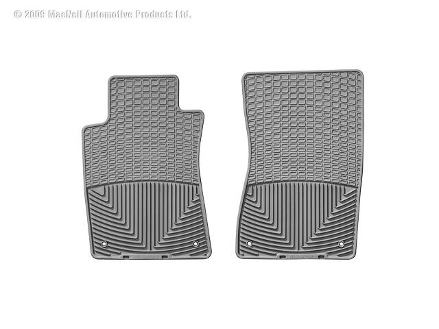 WeatherTech W37GR Front Rubber Mats Grey