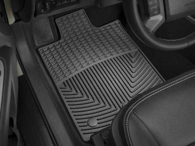 WeatherTech W395 Front Rubber Mats Black