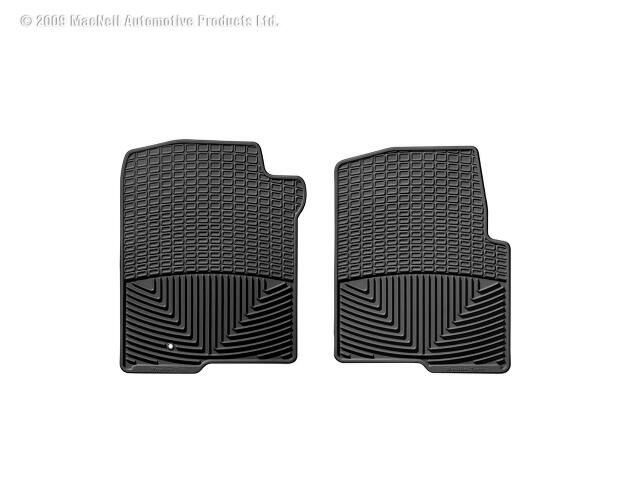 WeatherTech W42 Front Rubber Mats Black