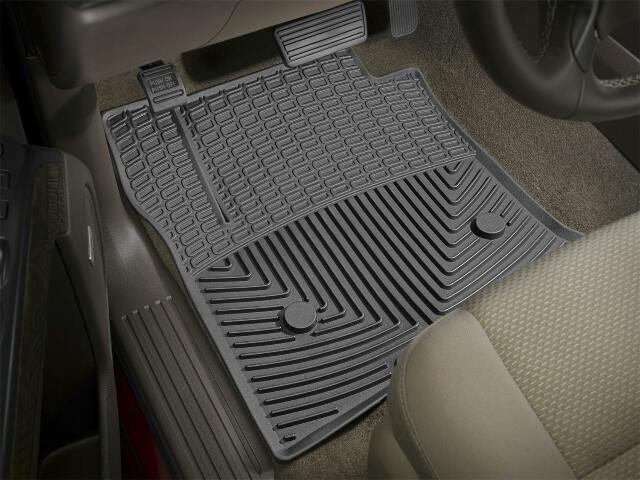 WeatherTech W575 Black Front Rubber Mats