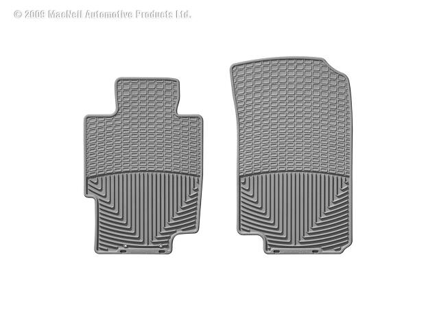 WeatherTech W58GR Front Rubber Mats Grey