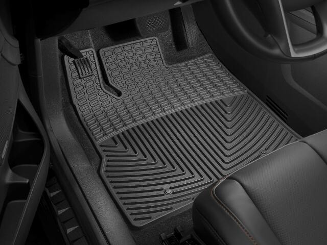 WeatherTech W593 Black Front Rubber Mats