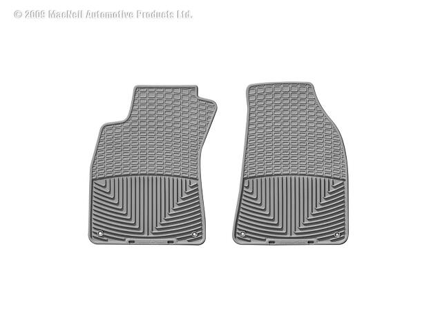 WeatherTech W67GR Front Rubber Mats Grey