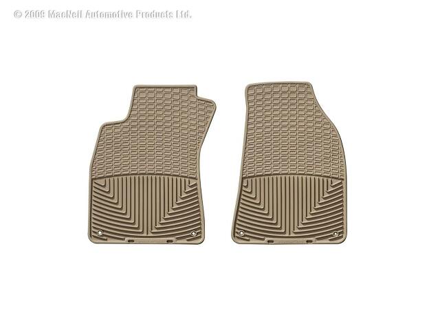 WeatherTech W67TN Front Rubber Mats Tan