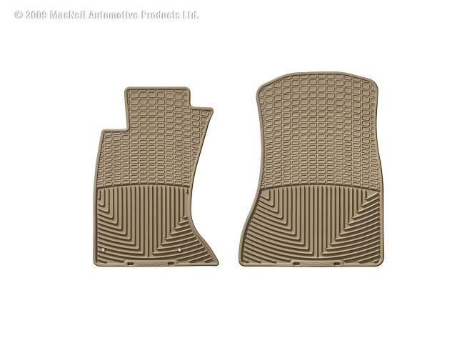WeatherTech W78TN Front Rubber Mats Tan