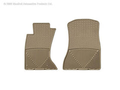 WeatherTech W78TN Front Rubber Mats Tan