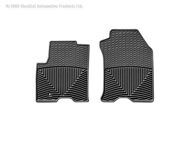 WeatherTech W98 Front Rubber Mats Black