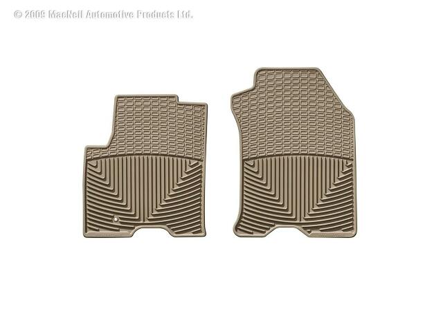 WeatherTech W98TN Front Rubber Mats Tan