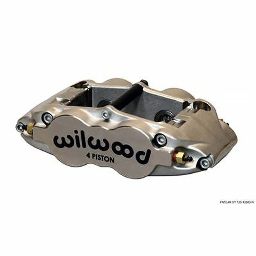 Wilwood Brakes CALIPER,FNSL4R,ST,1.25,1.10 ROTOR,NICKEL 120-12602-N