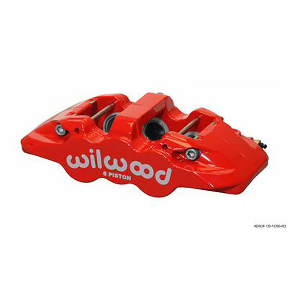 Wilwood Brakes CALIPER,AERO6,1.62/1.12/1.12,1.25 ROTOR 120-13290-RD