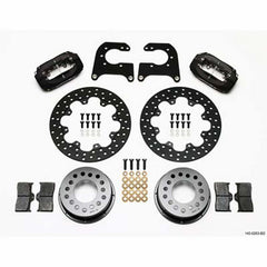 Wilwood Brakes KIT,DRAG,REAR,12 BOLT CHEVY,1.96 HAT 140-0263-BD