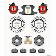Wilwood Brakes KIT,REAR,CPB,CIVIC,DRUM,2.46 HUB OFFSET 140-10208-DR