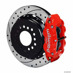 Wilwood Brakes KIT,REAR,12 BOLT,C-CLIP,2.81 OFF,FNSL4R 140-10909-DR