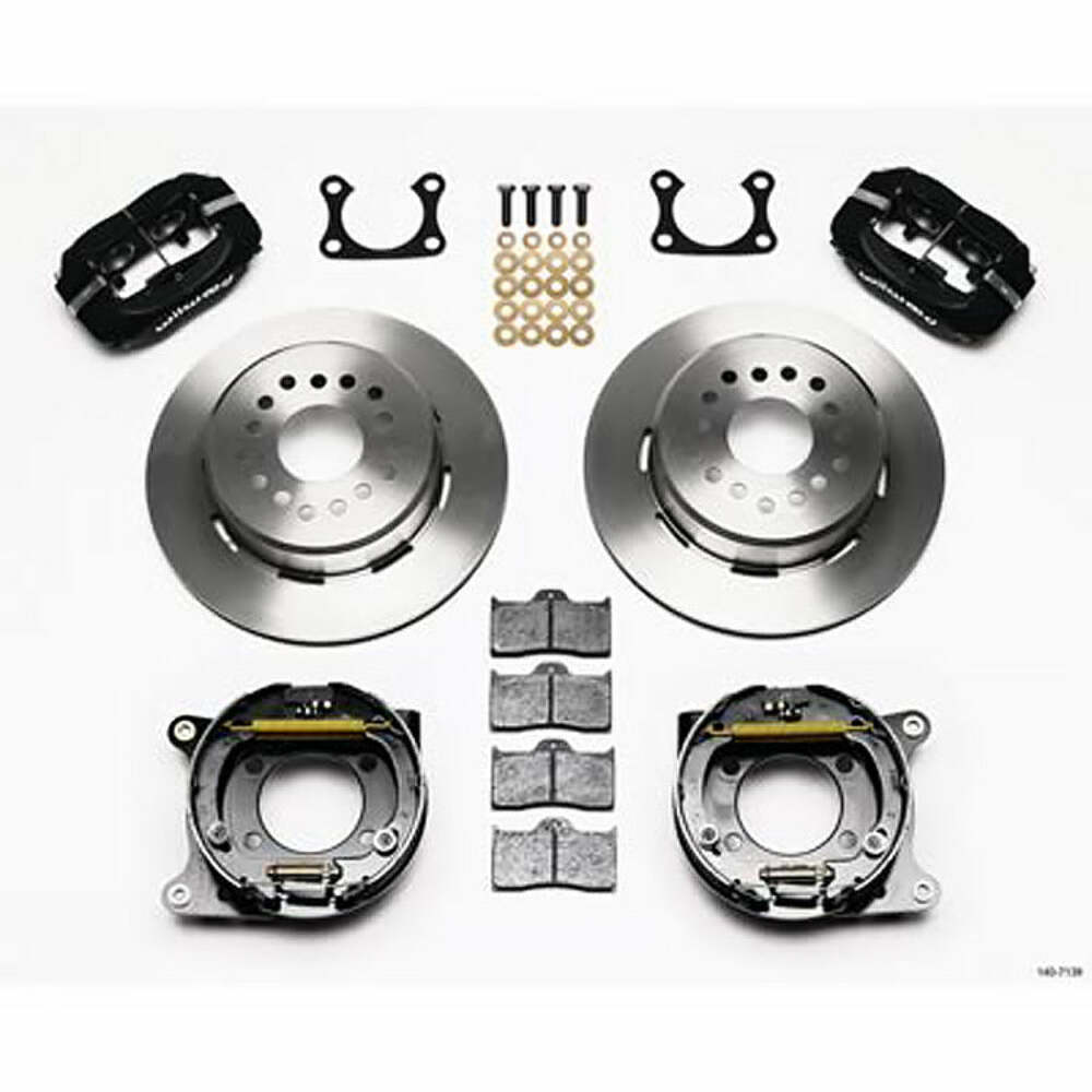 Wilwood Brakes KIT,REAR,DISC/DRUM,SMALL FORD,2.66 OFFSE 140-11393