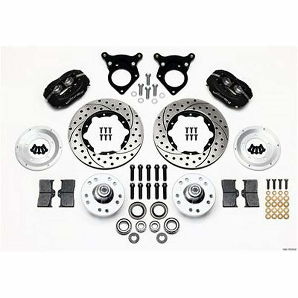 Wilwood Brakes KIT,REAR,DISC/DRUM,MOPAR/DANA,2.36,GREEN 140-11395-R