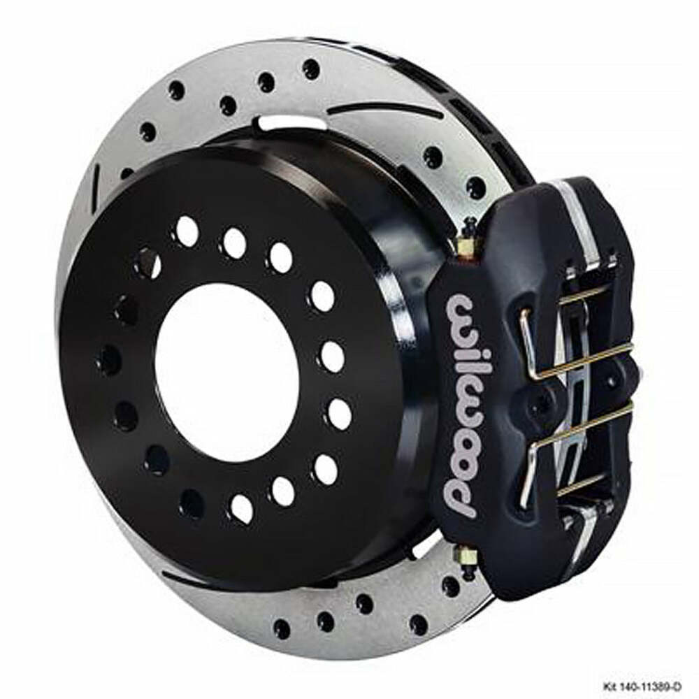 Wilwood Brakes KIT,REAR,DISC/DRUM,MUSTANG,8.8,5 LUG 140-11396-D