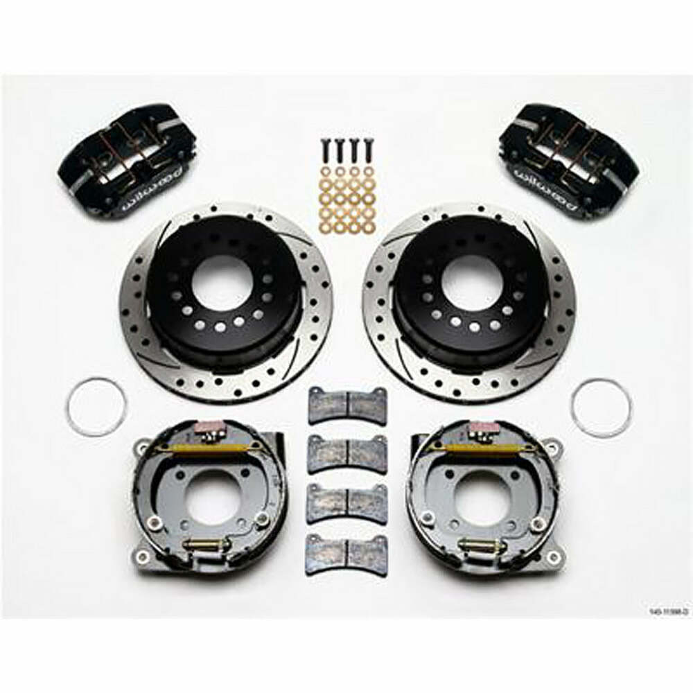 Wilwood Brakes KIT,REAR,DISC/DRUM,12 BOLT,2.75/2.81 OFF 140-11398