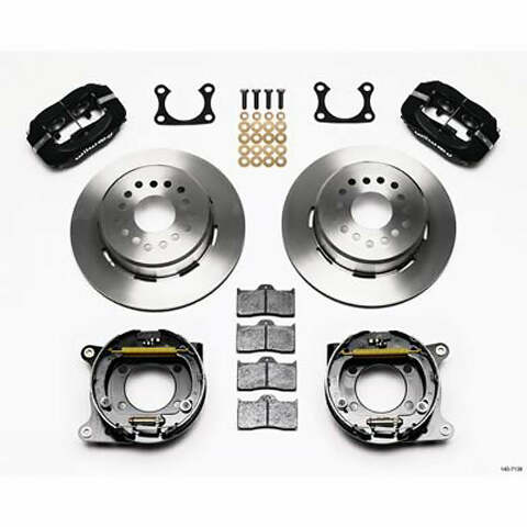 Wilwood Brakes KIT,REAR,DISC/DRUM,SMALL FORD,2.50 OFFSE 140-11403-DR