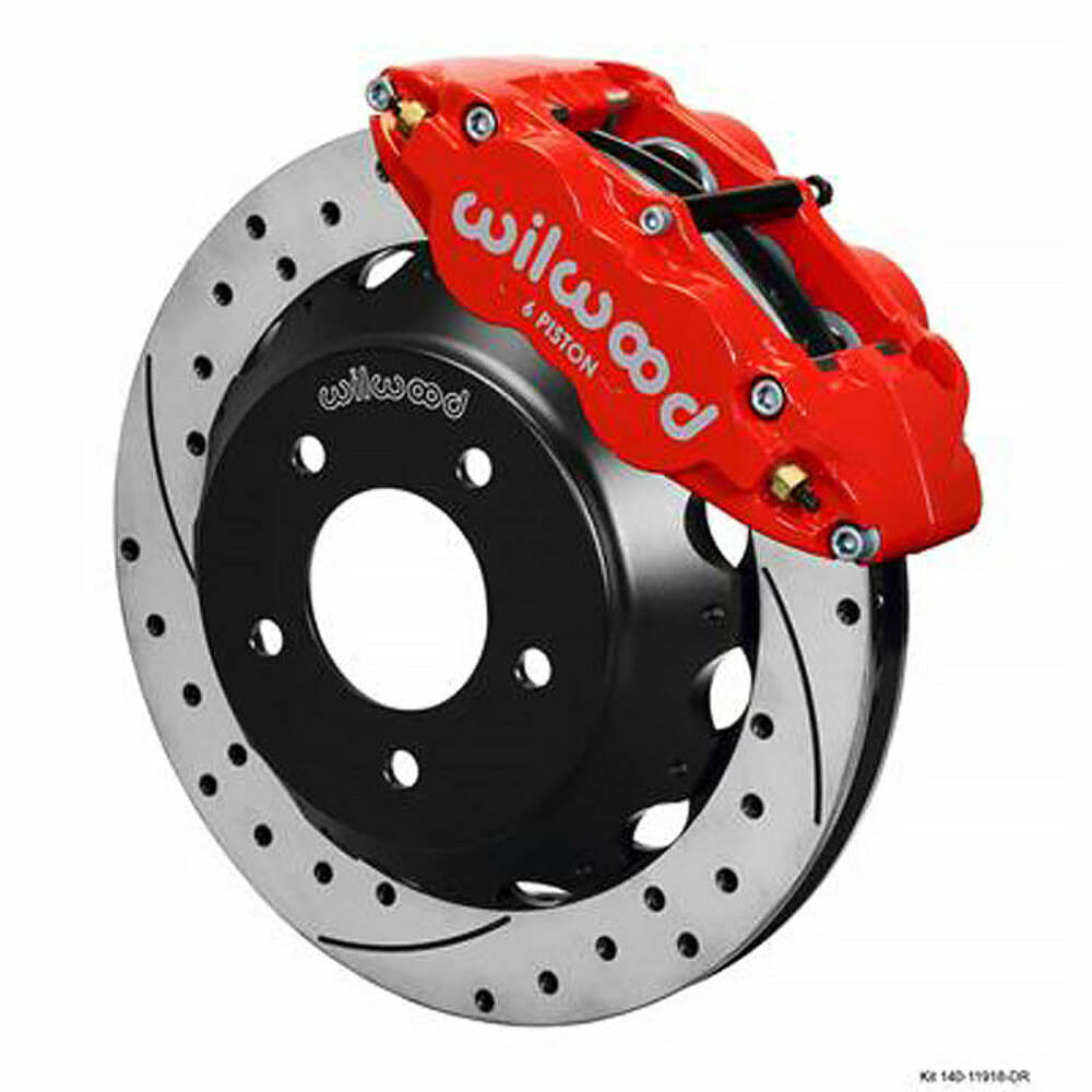 Wilwood Brakes KIT,FRONT,VETTE,85-87,FNSL6R,12.88x1.10 140-11918-DR