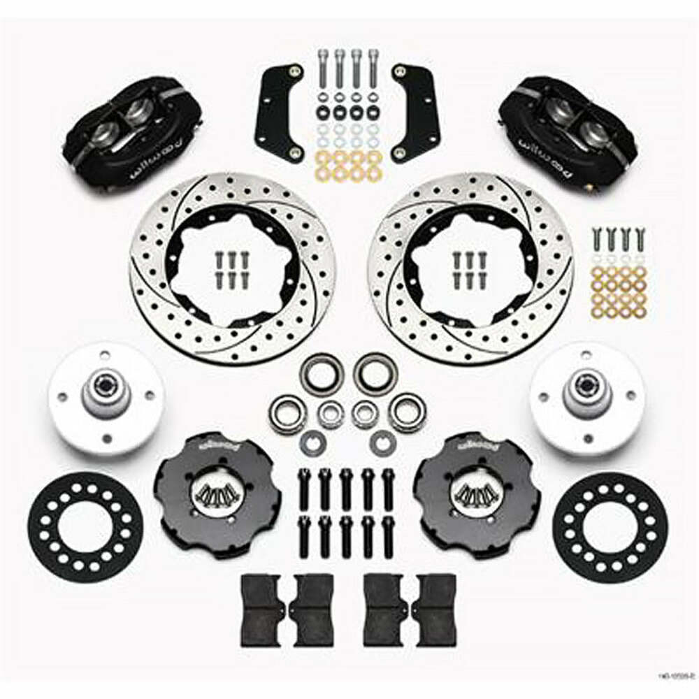 Wilwood Brakes KIT,FRONT,FDLI,MUSTANG,65-66,4 LUG 140-12535-D