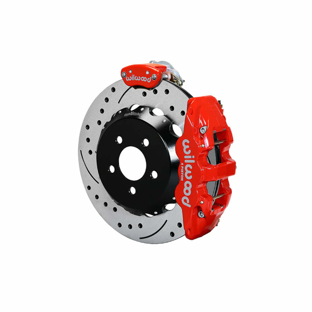Wilwood Brakes KIT,REAR,MUSTANG,2015-UP,AERO4/MC4,14.00 140-13888-D