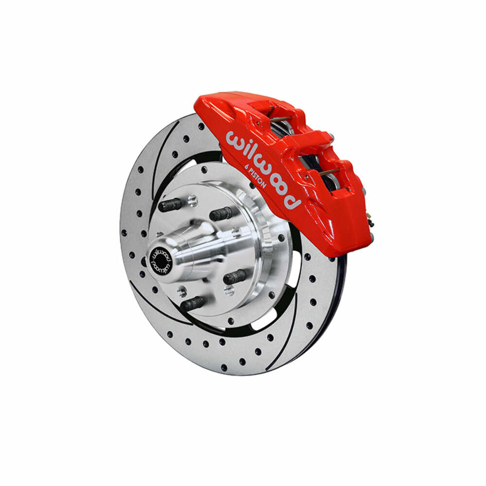 Wilwood Brakes KIT,FRONT,MOPAR,C-BODY,DRUM,DP6,12.19 140-15198-D