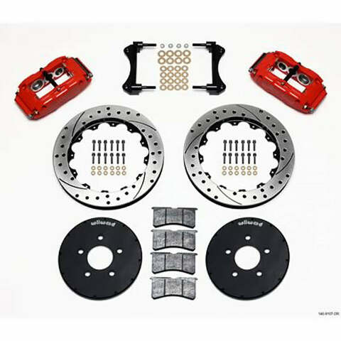Wilwood Brakes KIT,FRONT,5 LUG,MUSTANG,94-04,FNSL6R 140-9107-DR