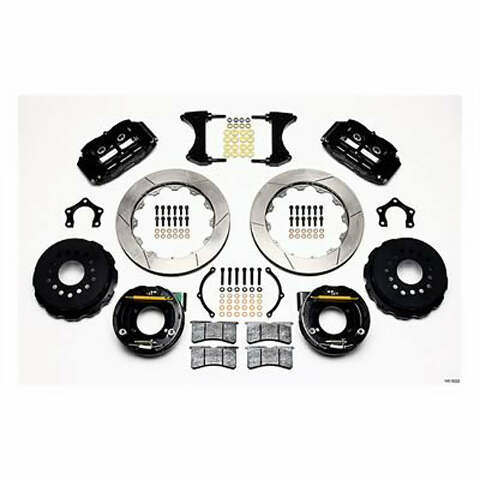 Wilwood Brakes KIT,REAR,MOPAR/DANA,GREEN/SNAP RING,2.36 140-9222