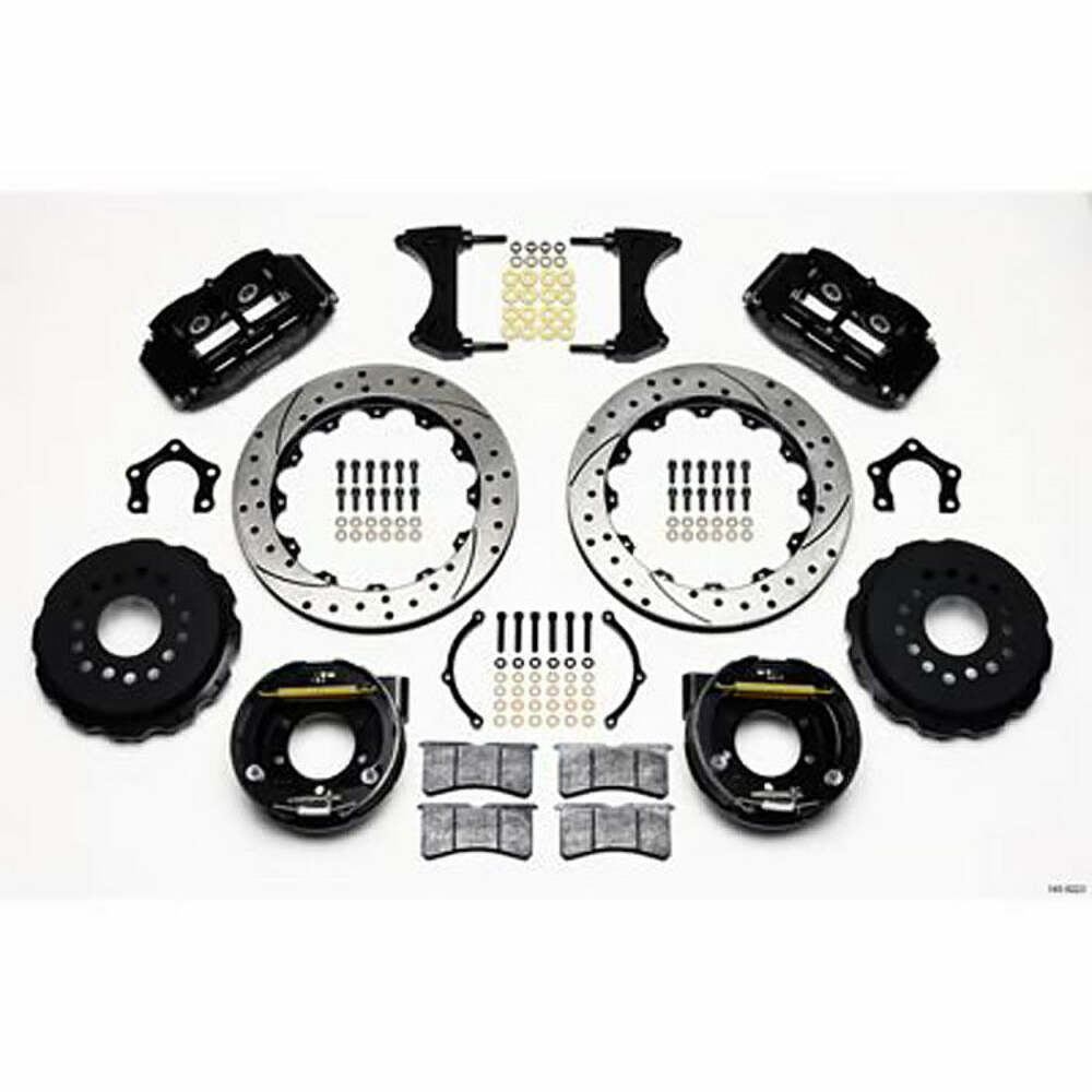 Wilwood Brakes KIT,REAR,8.8 MUSTANG,2.50 OFFSET,FNSL4R 140-9223-D