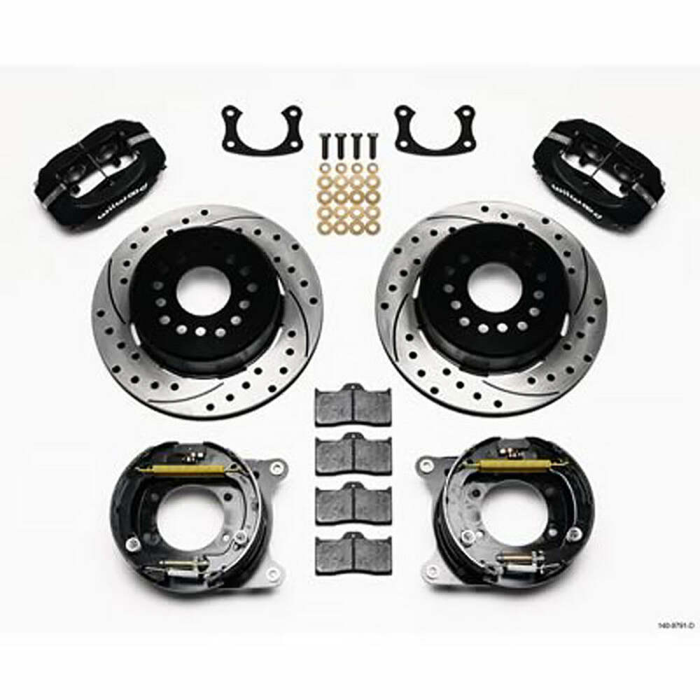 Wilwood Brakes KIT,REAR,FDLI,DISC/DRUM,BIG FORD,NEW 140-9791-D