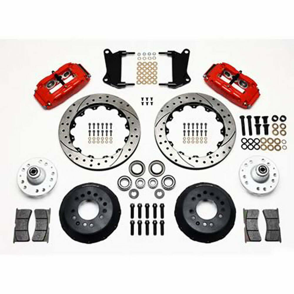 Wilwood Brakes KIT,FRONT,CAMARO/NOVA,67-72,BIG BRAKE 140-9803-DR