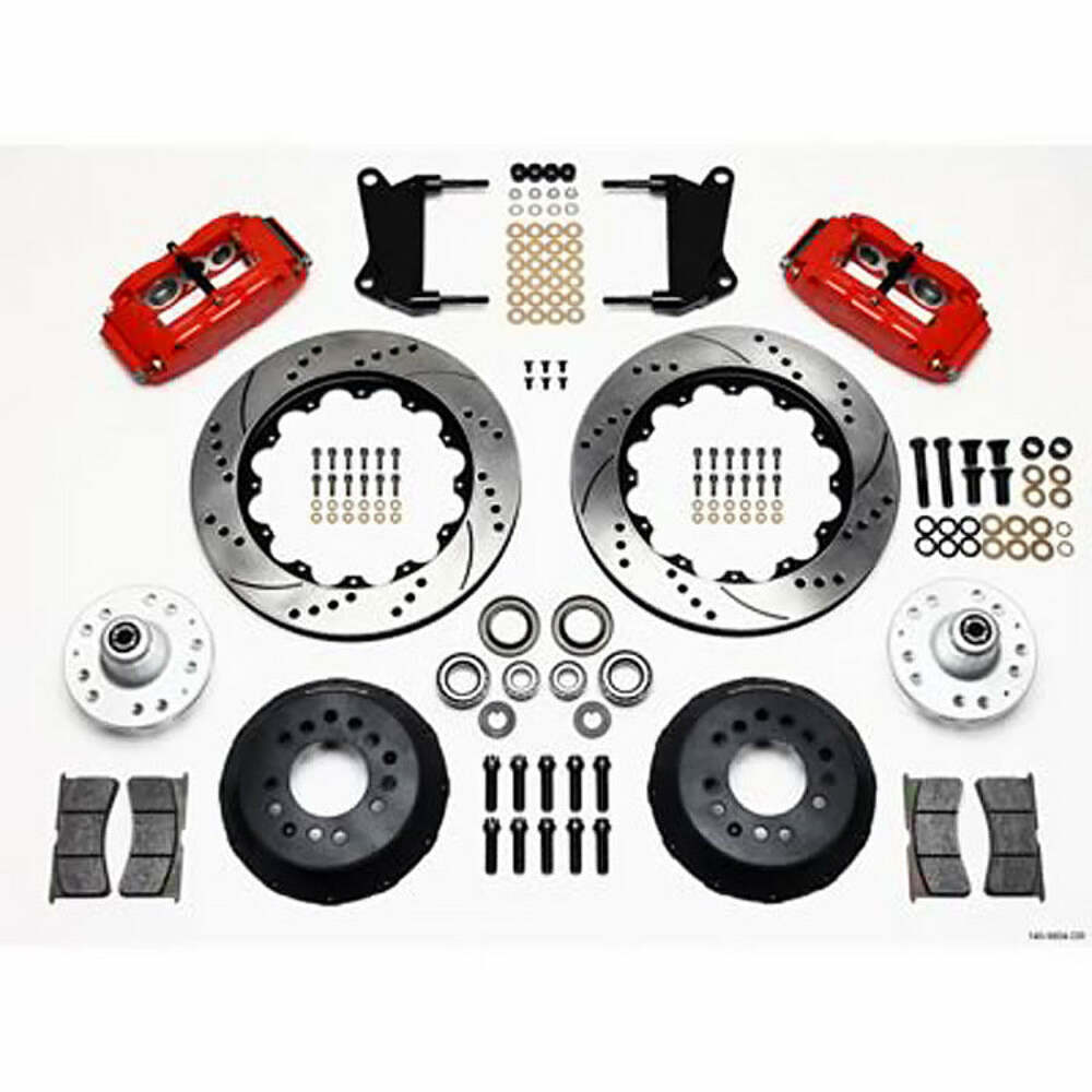 Wilwood Brakes KIT,FRONT,CAMARO/NOVA,67-72,BIG BRAKE 140-9804-DR