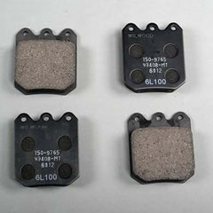 Wilwood Brakes PAD,6812-20,DPS/DLS,BLACK,.50 THK,3 HOLE 150-9765K