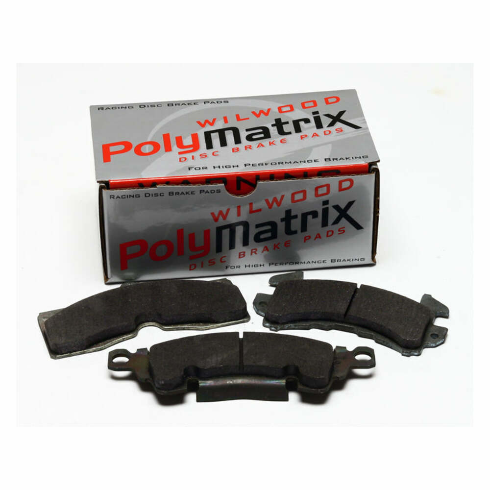Wilwood Brakes PAD,D154A,GM-METRIC,POLYMATRIX,AXLE SET 15A-6219K