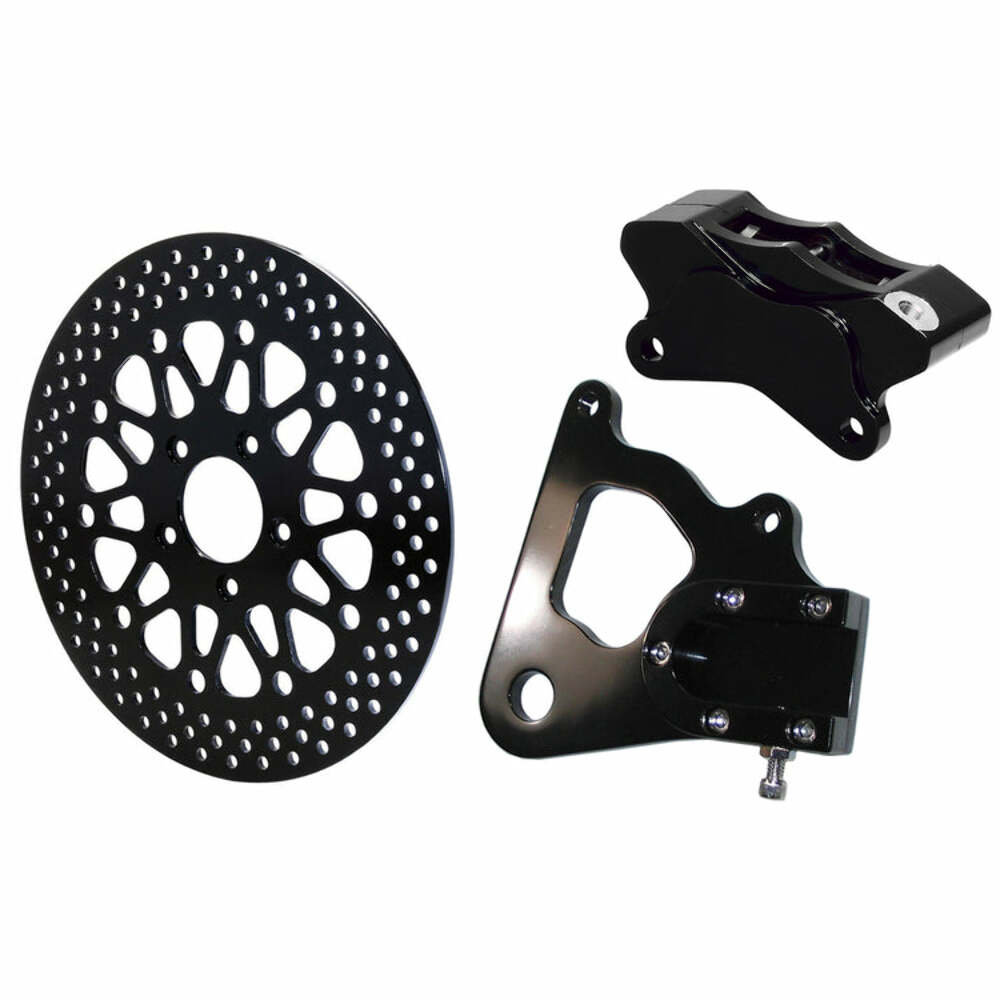 Wilwood Brakes BRACKET KIT,GP310,HARLEY,84-99,REAR,DYNA 250-8034-BK