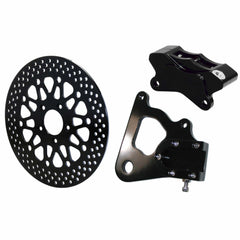 Wilwood Brakes BRACKET KIT,GP310,HARLEY,84-99,REAR,DYNA 250-8034-BK