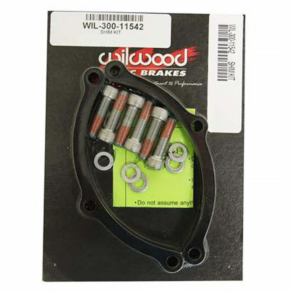 Wilwood Brakes SPACER KIT,BRACKET,CALIPER,DL,DISC/DRUM 300-11542