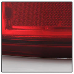 XTUNE POWER 5008831 Chevy Silverado 1500 2500 3500 99 02 GMC Sierra 1500 2500 3500 99 06 and 2007 Sierra Classic LED Tail Lights Red Clear