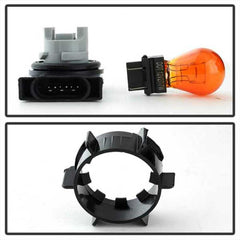XTUNE POWER 5014313 Dodge Ram 1500 02 05 Dodge Ram 2500 3500 03 05 Amber Crystal Headlights Black