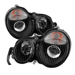 XTUNE POWER 5021953 Mercedes Benz W210 E Class 96 99 Projector Headlights Black