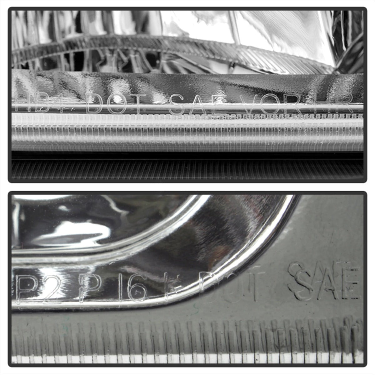 XTUNE POWER 5064912 Chevy Silverado 1500 2500 3500 03 06 Chevy Silverado 1500HD 03 07 Chevy Silverado 2500HD 03 06 Crystal Headlights with Bumper Lights Chrome