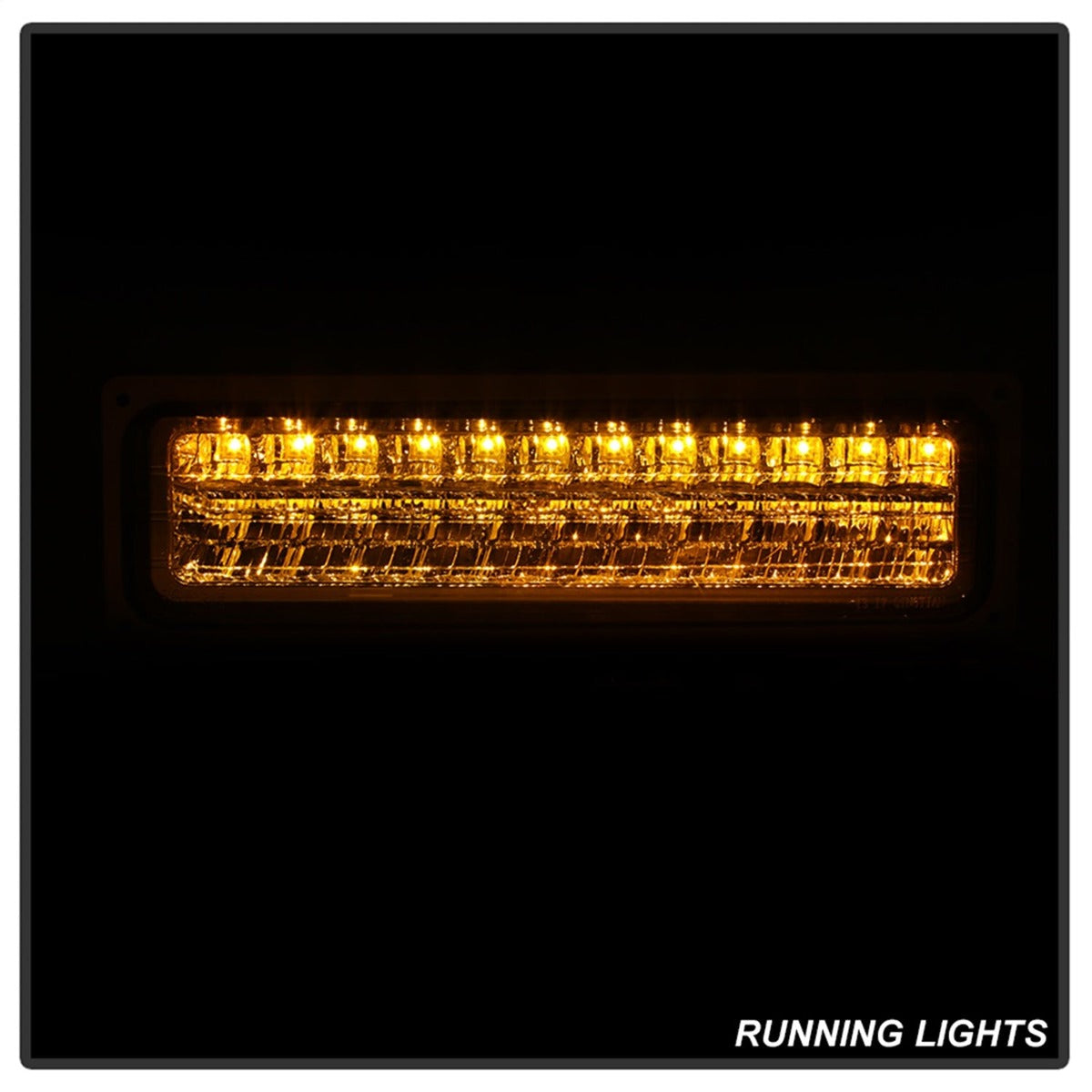 XTUNE POWER 5069559 94 98 Chevy C K C 10 1500 2500 3500 92 99 Tahoe 92 99 Suburban 94 98 Silverado 92 94 Blazer Full Size (Will Not Fit Seal Beam Headlights) Corner LED Bumper Headlights Chrome
