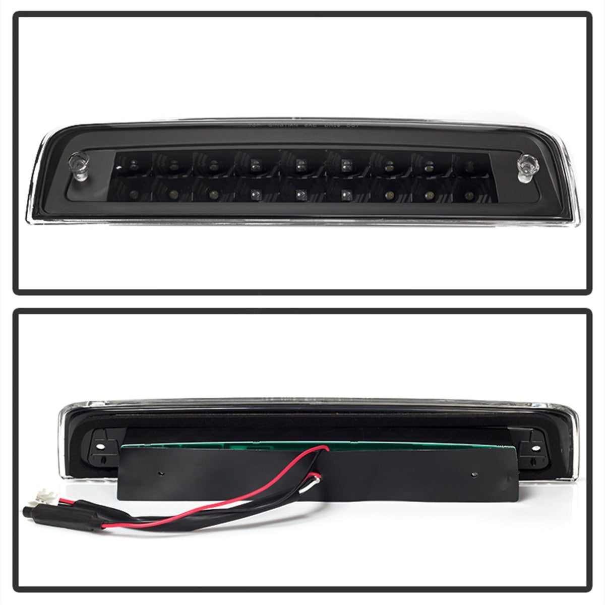 XTUNE POWER 9027932 Dodge Ram 1500 09 15 2500 3500 10 16 (not compatible with backup camera on 3rd brake light) LED 3RD Brake Light Black