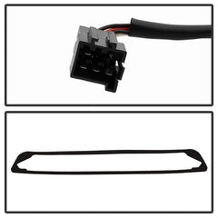 DISCONTINUED - XTUNE POWER 9028038 Dodge Ram 94 01 LED 3RD Brake Light Smoked
