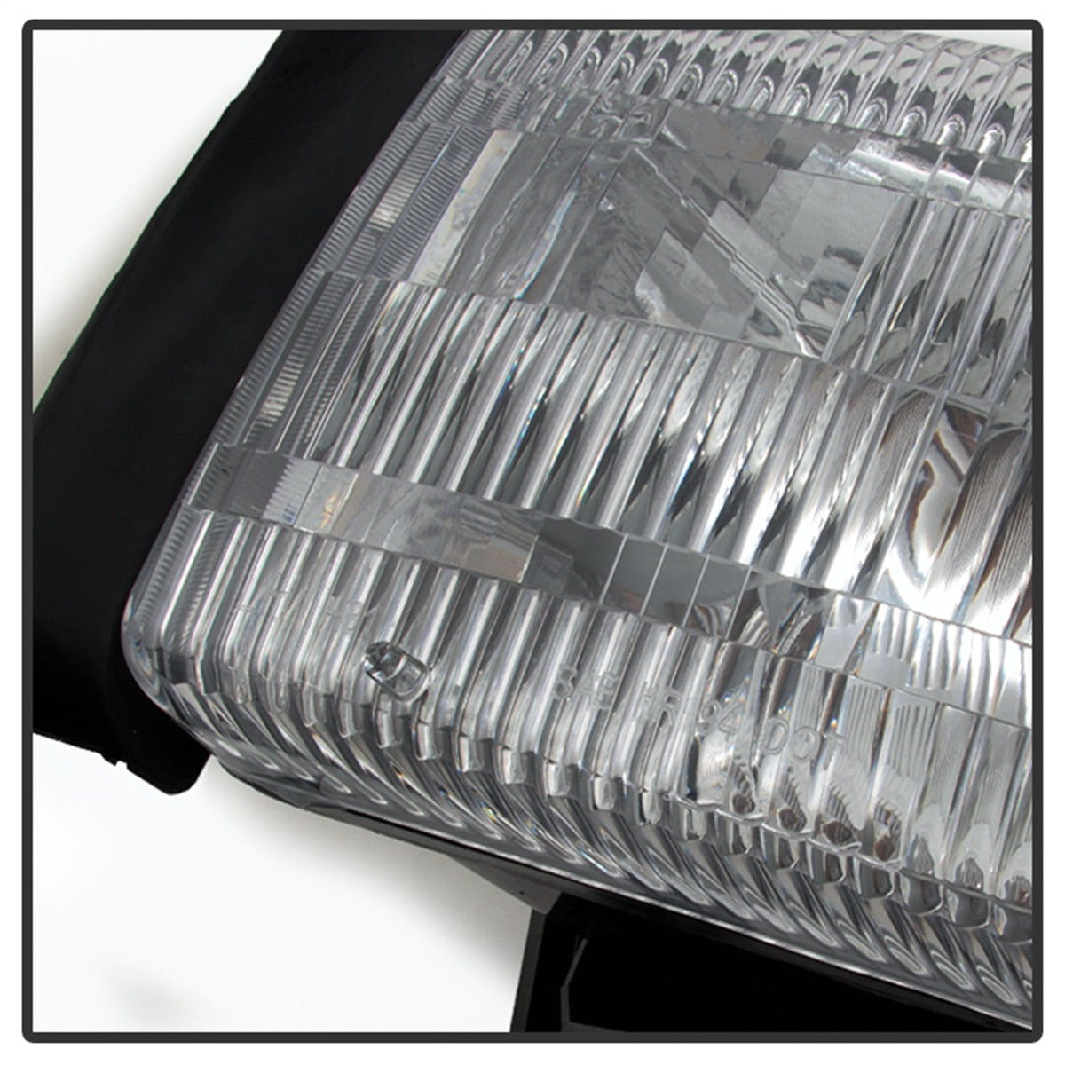 XTUNE POWER 9032141 Dodge Ram 1500 94 01 (Does Not fit Sport Package ) Ram 2500 3500 94 02 OEM Style headlights With Corner Chrome